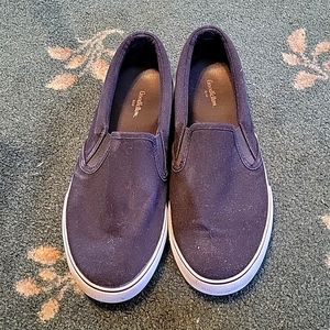 Goodfellow Target Men's Slip On Sneakers - black- size 9.5